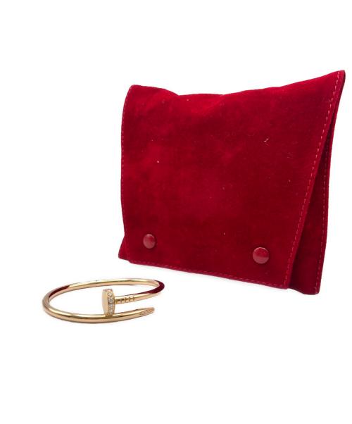 Cartier（カルティエ）Cartier (カルティエ) Juste un Clou bracelet, classic model, diamonds ジュストアンクル ブレスレット クラシック サイズ:15の古着・服飾アイテム