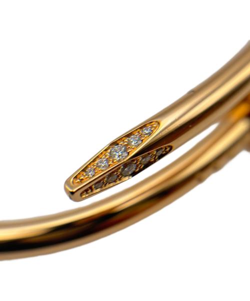 Cartier（カルティエ）Cartier (カルティエ) Juste un Clou bracelet, classic model, diamonds ジュストアンクル ブレスレット クラシック サイズ:15の古着・服飾アイテム