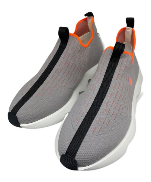 HERMES（エルメス）HERMES (エルメス) エクレールスニーカー/ニットスニーカー グレー サイズ:42 1/2の古着・服飾アイテム