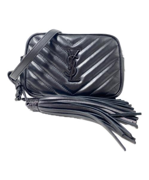 Saint Laurent Paris（サンローランパリ）Saint Laurent Paris (サンローランパリ) ミニカメラバッグ ブラックの古着・服飾アイテム