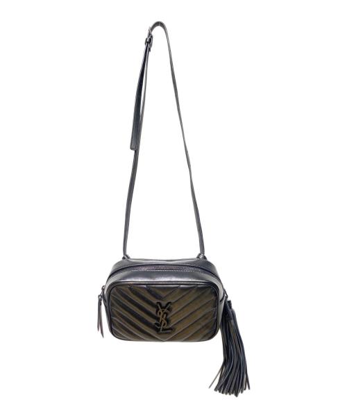 Saint Laurent Paris（サンローランパリ）Saint Laurent Paris (サンローランパリ) ミニカメラバッグ ブラックの古着・服飾アイテム