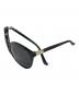 THE ROW (ザ ロウ) Linda Farrow (リンダ ファロー) POP BOSTON SUNGLASS ポップボストンサングラス ブラック：23000円