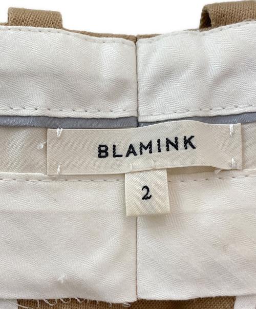 BLAMINK（ブラミンク）BLAMINK (ブラミンク) ワイドパンツ ベージュ サイズ:２の古着・服飾アイテム