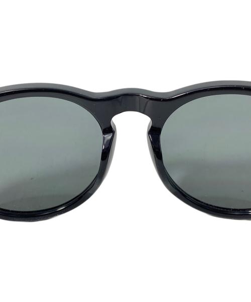 DRIES VAN NOTEN（ドリスヴァンノッテン）DRIES VAN NOTEN (ドリスヴァンノッテン) ラウンドシェイプサングラス ブラック サイズ:52□19-145の古着・服飾アイテム