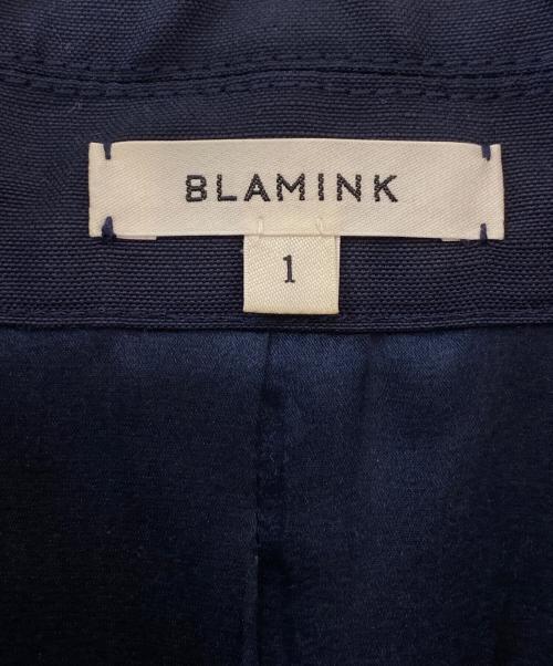 BLAMINK（ブラミンク）BLAMINK (ブラミンク) ノースリーブミリタリージャケット ネイビー サイズ:1の古着・服飾アイテム