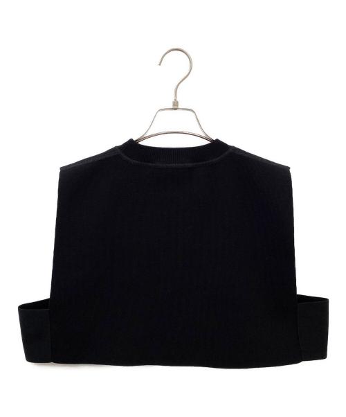 HYKE（ハイク）HYKE (ハイク) CREW NECK CROP TOP ブラック サイズ:Freeの古着・服飾アイテム
