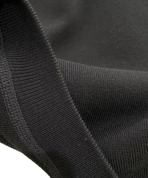 HYKE（ハイク）HYKE (ハイク) CREW NECK CROP TOP ブラック サイズ:Freeの古着・服飾アイテム