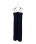 HYKE (ハイク) AFFETA PLEATED MAXI DRESS ブラック サイズ:2：10000円
