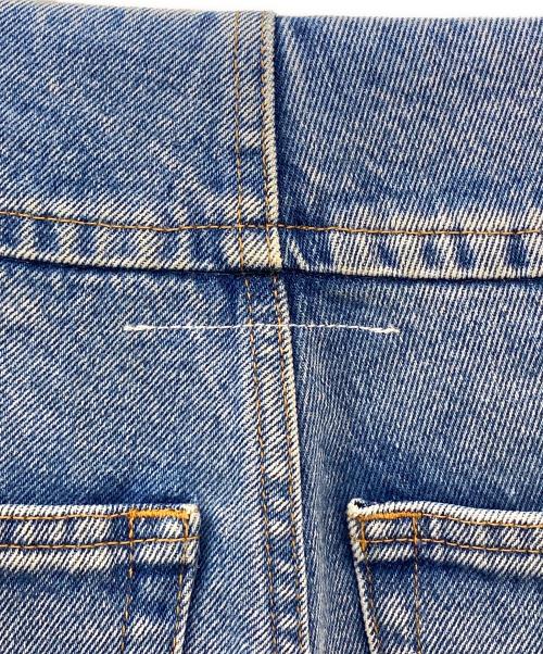 MM6 Maison Margiela（エムエムシックスメゾンマルジェラ）MM6 Maison Margiela (エムエムシックスメゾンマルジェラ) ワイドデニムパンツ インディゴ サイズ:28の古着・服飾アイテム