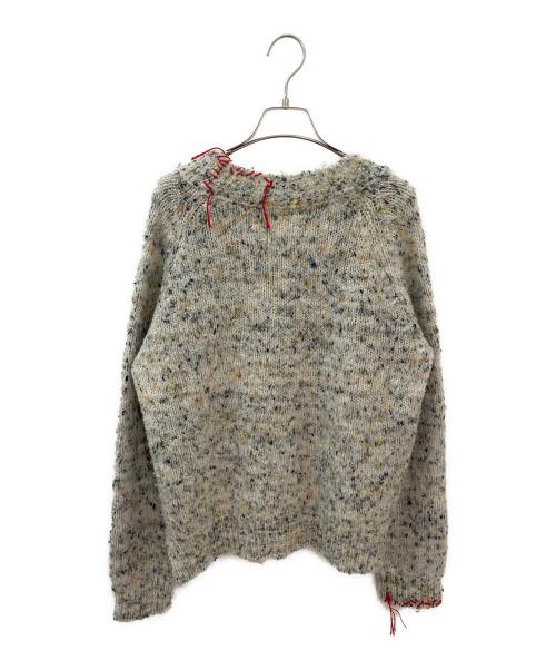 Maison Margiela（メゾンマルジェラ）Maison Margiela (メゾンマルジェラ) ニットカーディガン ベージュ サイズ:Mの古着・服飾アイテム