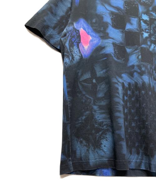 LOUIS VUITTON（ルイ ヴィトン）LOUIS VUITTON (ルイ ヴィトン) SOLT PRINT TEE(ソルトプリントTシャツ) ブルー サイズ:Mの古着・服飾アイテム