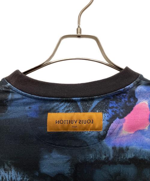 LOUIS VUITTON（ルイ ヴィトン）LOUIS VUITTON (ルイ ヴィトン) SOLT PRINT TEE(ソルトプリントTシャツ) ブルー サイズ:Mの古着・服飾アイテム