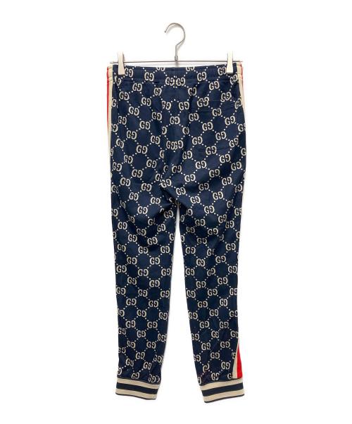 GUCCI（グッチ）GUCCI (グッチ) GGジャガートジョギングパンツ ネイビー サイズ:XSの古着・服飾アイテム