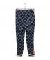GUCCI (グッチ) GGジャガートジョギングパンツ ネイビー サイズ:XS：38000円
