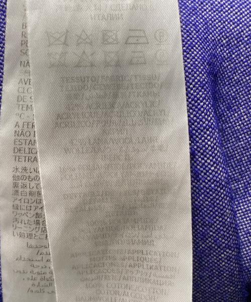 GUCCI（グッチ）GUCCI (グッチ) サイドロゴウールトラックパンツ ブルー サイズ:XSの古着・服飾アイテム