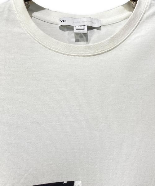 Y-3（ワイスリー）Y-3 (ワイスリー) 20AW アートグラフィックＴシャツ ホワイト サイズ:Mの古着・服飾アイテム