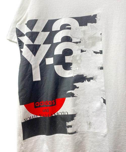 Y-3（ワイスリー）Y-3 (ワイスリー) 20AW アートグラフィックＴシャツ ホワイト サイズ:Mの古着・服飾アイテム
