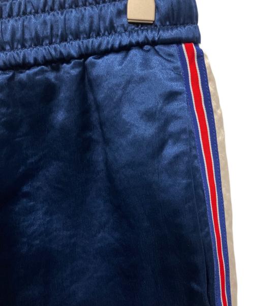 GUCCI（グッチ）GUCCI (グッチ) 19SS GGスターサテンショーツ/ハーフパンツ ネイビー サイズ:44の古着・服飾アイテム