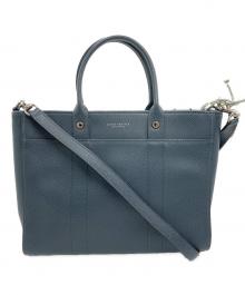 GLOBE-TROTTER（グローブトロッター）の古着「2WAYショルダーバッグ」｜ネイビー