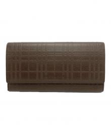 BURBERRY（バーバリー）の古着「長財布」｜チョコレートブラウン