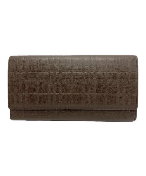 BURBERRY（バーバリー）BURBERRY (バーバリー) 長財布 チョコレートブラウンの古着・服飾アイテム