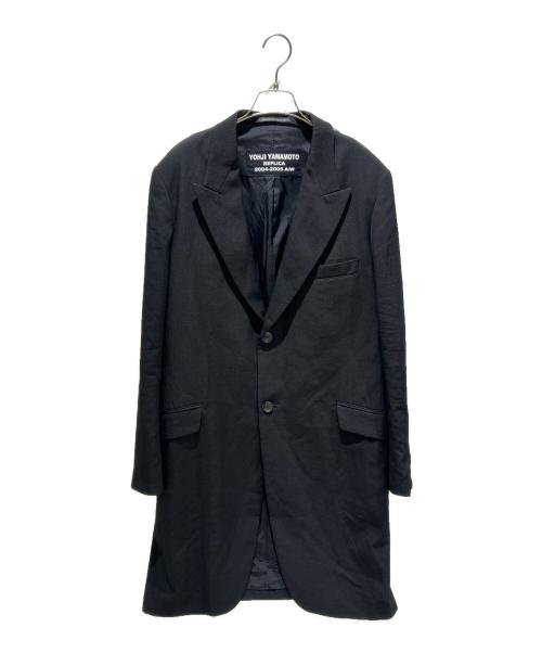 YOHJI YAMAMOTO（ヨウジヤマモト）YOHJI YAMAMOTO (ヨウジヤマモト) ジップテーラードジャケット ブラック サイズ:2の古着・服飾アイテム