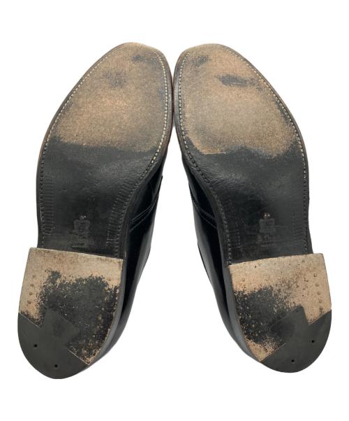 Alden（オールデン）ALDEN (オールデン) シングルモンクストラップシューズ ブラック サイズ:6の古着・服飾アイテム