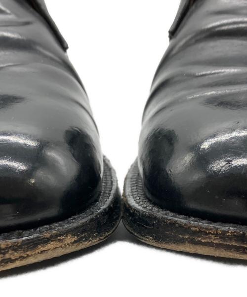 Alden（オールデン）ALDEN (オールデン) シングルモンクストラップシューズ ブラック サイズ:6の古着・服飾アイテム