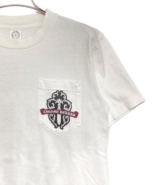 CHROME HEARTS（クロムハーツ）CHROME HEARTS (クロムハーツ) Vine Dagger Tee ホワイト サイズ:Sの古着・服飾アイテム