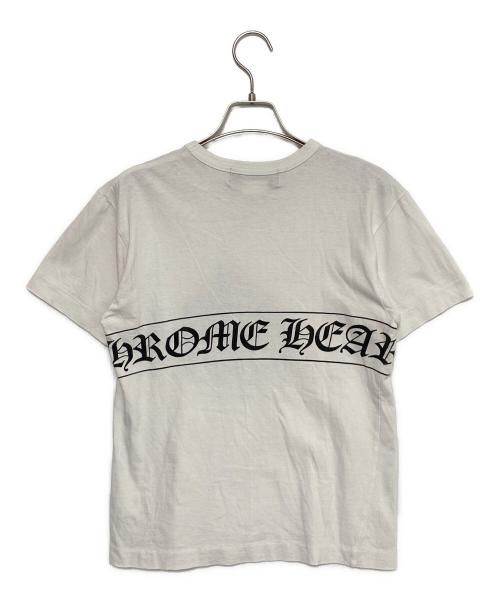 CHROME HEARTS（クロムハーツ）CHROME HEARTS (クロムハーツ) COMME des GARCONS (コムデギャルソン) 半袖カットソー ホワイト サイズ:Sの古着・服飾アイテム