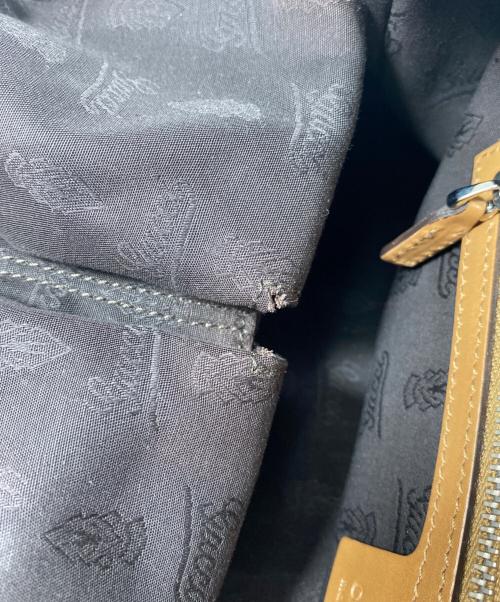 GUCCI（グッチ）GUCCI (グッチ) GGツインズショルダーバッグ ブラウンの古着・服飾アイテム