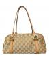 GUCCI (グッチ) GGツインズショルダーバッグ ブラウン：75000円