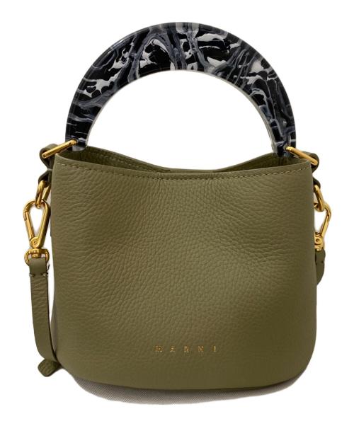 MARNI（マルニ）MARNI (マルニ) VENICE MINI カーキの古着・服飾アイテム