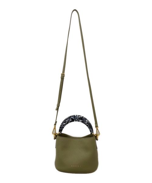 MARNI（マルニ）MARNI (マルニ) VENICE MINI カーキの古着・服飾アイテム