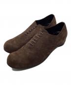 COMME des GARCONS HOMME PLUSコムデギャルソンオムプリュス）の古着「スウェードシューズ」｜ブラウン