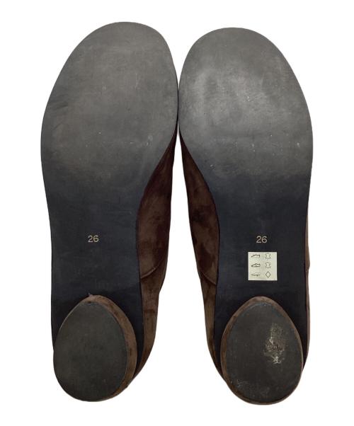 COMME des GARCONS HOMME PLUS（コムデギャルソンオムプリュス）COMME des GARCONS HOMME PLUS (コムデギャルソンオムプリュス) スウェードシューズ ブラウン サイズ:26の古着・服飾アイテム