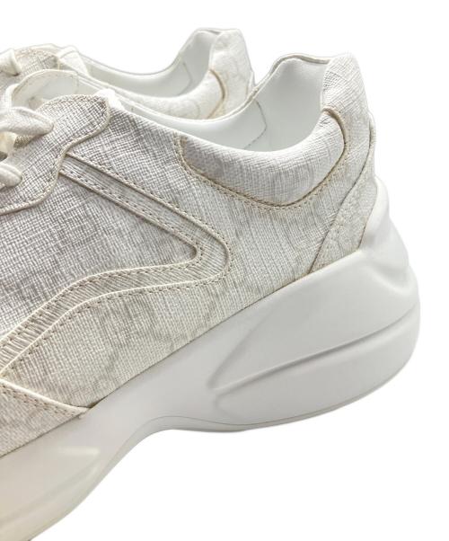 GUCCI（グッチ）GUCCI (グッチ) GG Rhyton Sneaker ライトン ダッドスニーカー ホワイト サイズ:38の古着・服飾アイテム