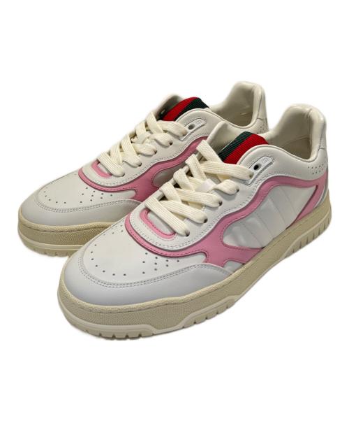 GUCCI（グッチ）GUCCI (グッチ) グッチ リウェブ スニーカー ホワイト サイズ:382/1 未使用品の古着・服飾アイテム