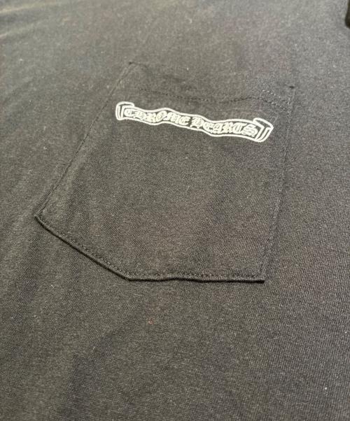 CHROME HEARTS（クロムハーツ）CHROME HEARTS (クロムハーツ) セメタリークロスバックプリントTシャツ ブラック サイズ:Lの古着・服飾アイテム