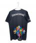 CHROME HEARTS (クロムハーツ) セメタリークロスバックプリントTシャツ ブラック サイズ:L：75000円