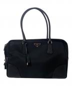 PRADAプラダ）の古着「ミニボストンバッグ」｜ブラック