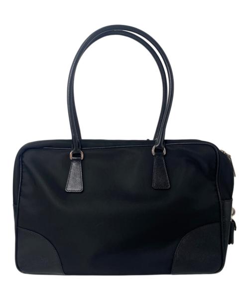 PRADA（プラダ）PRADA (プラダ) ミニボストンバッグ ブラックの古着・服飾アイテム