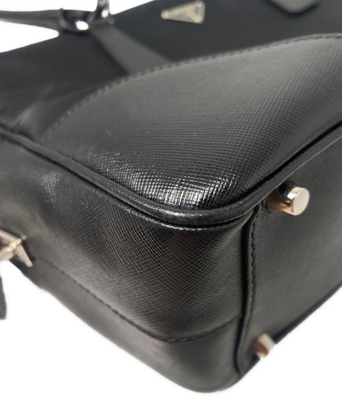 PRADA（プラダ）PRADA (プラダ) ミニボストンバッグ ブラックの古着・服飾アイテム