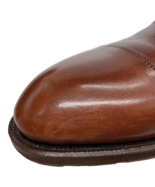 SHETLAND FOX（シェットランドフォックス）SHETLAND FOX (シェットランドフォックス) ストレートチップシューズ ブラウン サイズ:24.5の古着・服飾アイテム