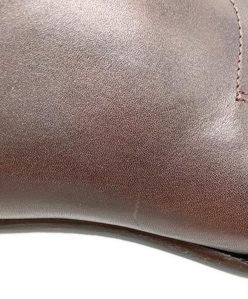 SHETLAND FOX（シェットランドフォックス）SHETLAND FOX (シェットランドフォックス) Uチップシューズ ダークブラウン サイズ:24.5の古着・服飾アイテム
