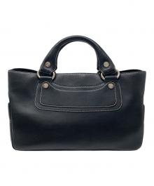 CELINE（セリーヌ）の古着「ブギーバッグ ハンドバッグ」｜ブラック