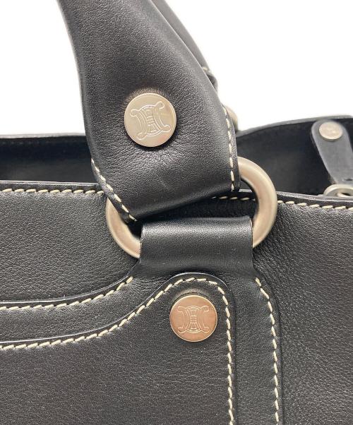 CELINE（セリーヌ）CELINE (セリーヌ) ブギーバッグ ハンドバッグ ブラックの古着・服飾アイテム