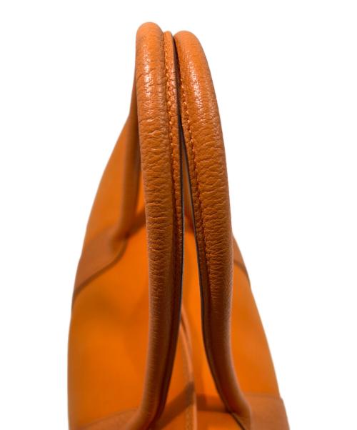 HERMES（エルメス）HERMES (エルメス) ガーデンパーティPM/オレンジ/ネゴンダ/□Q刻印:2013年製 オレンジ サイズ:PMの古着・服飾アイテム