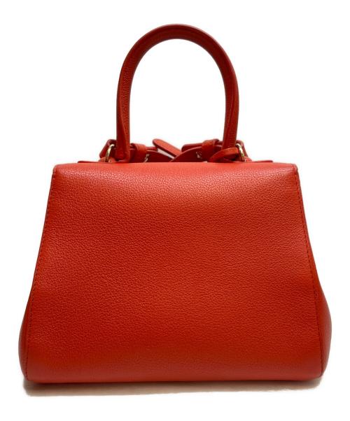 DELVAUX（デルヴォー）DELVAUX (デルヴォー) ブリヨンミニ レッド サイズ:ミニの古着・服飾アイテム