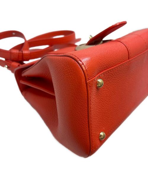 DELVAUX（デルヴォー）DELVAUX (デルヴォー) ブリヨンミニ レッド サイズ:ミニの古着・服飾アイテム